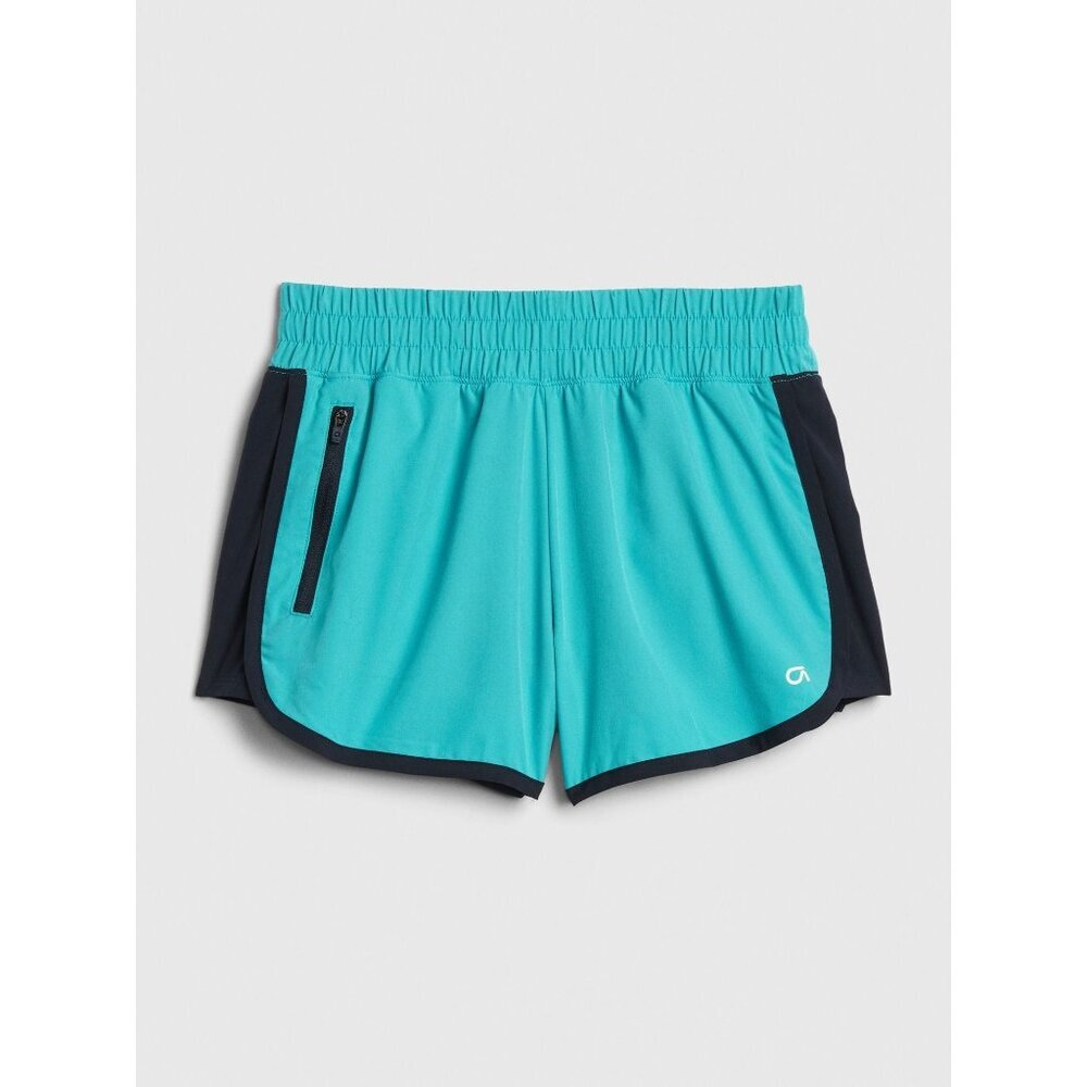 GapFit Color-block Blue Enamel Shorts - Size S - Picture 1 of 9